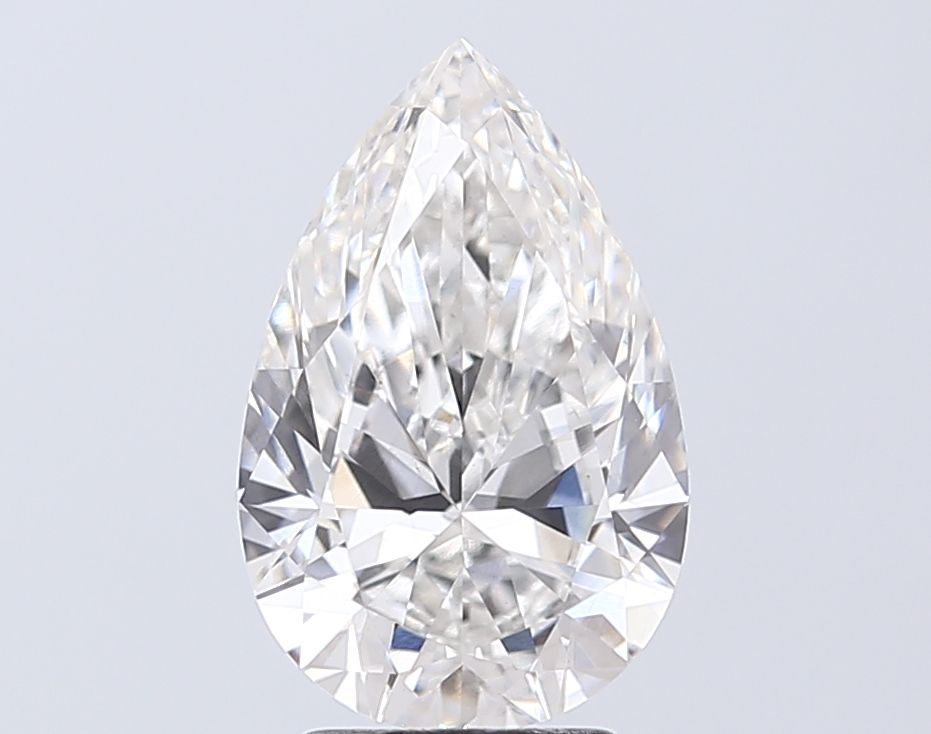 3 carat f VS1 EX Cut IGI pear diamond