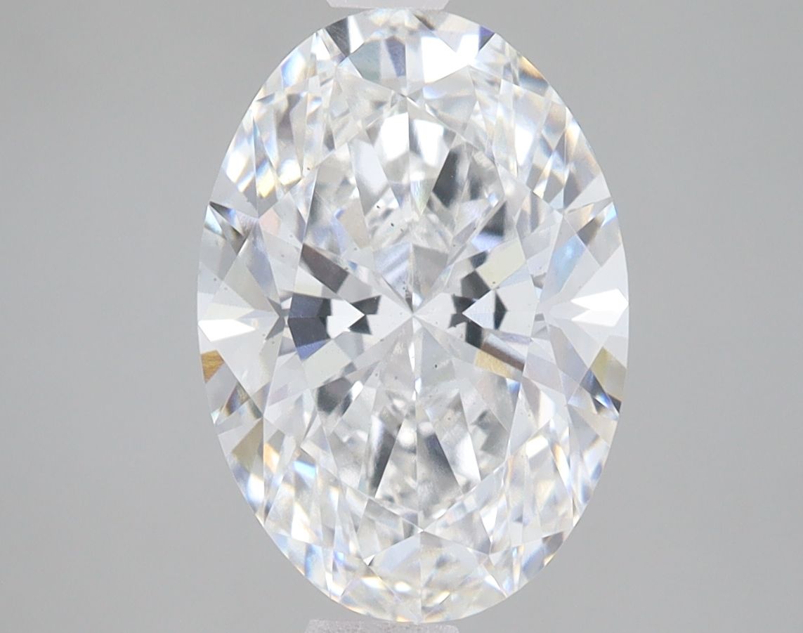 3.43 ct. oval Lab Grown Diamond front image