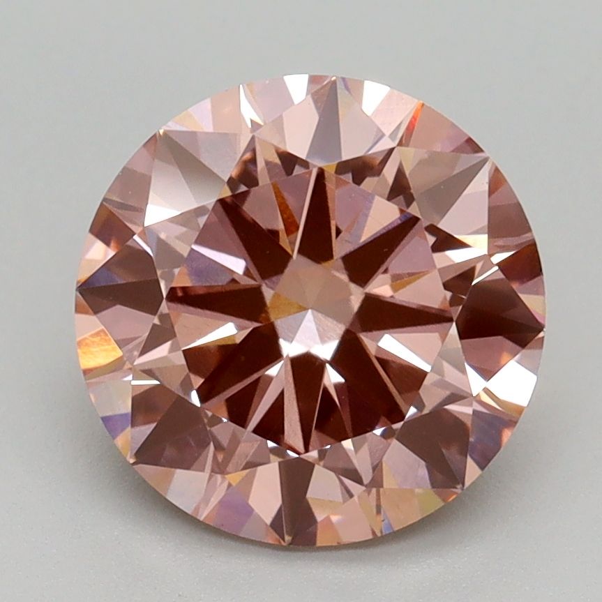 2.74 ct. round Lab Grown Diamond front image