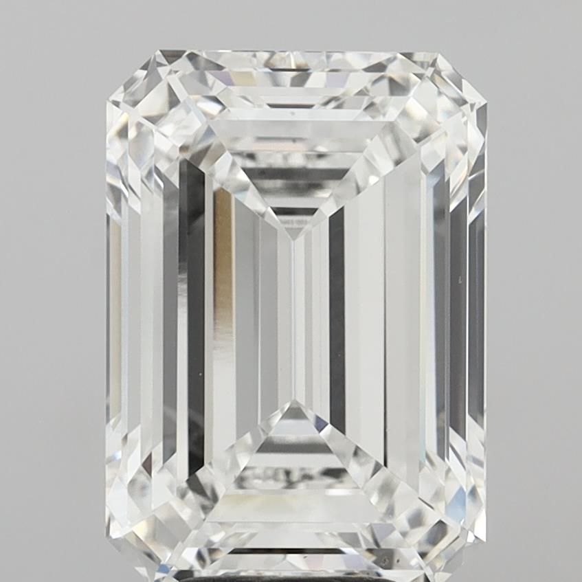 6.54 ct. emerald Lab Grown Diamond front image