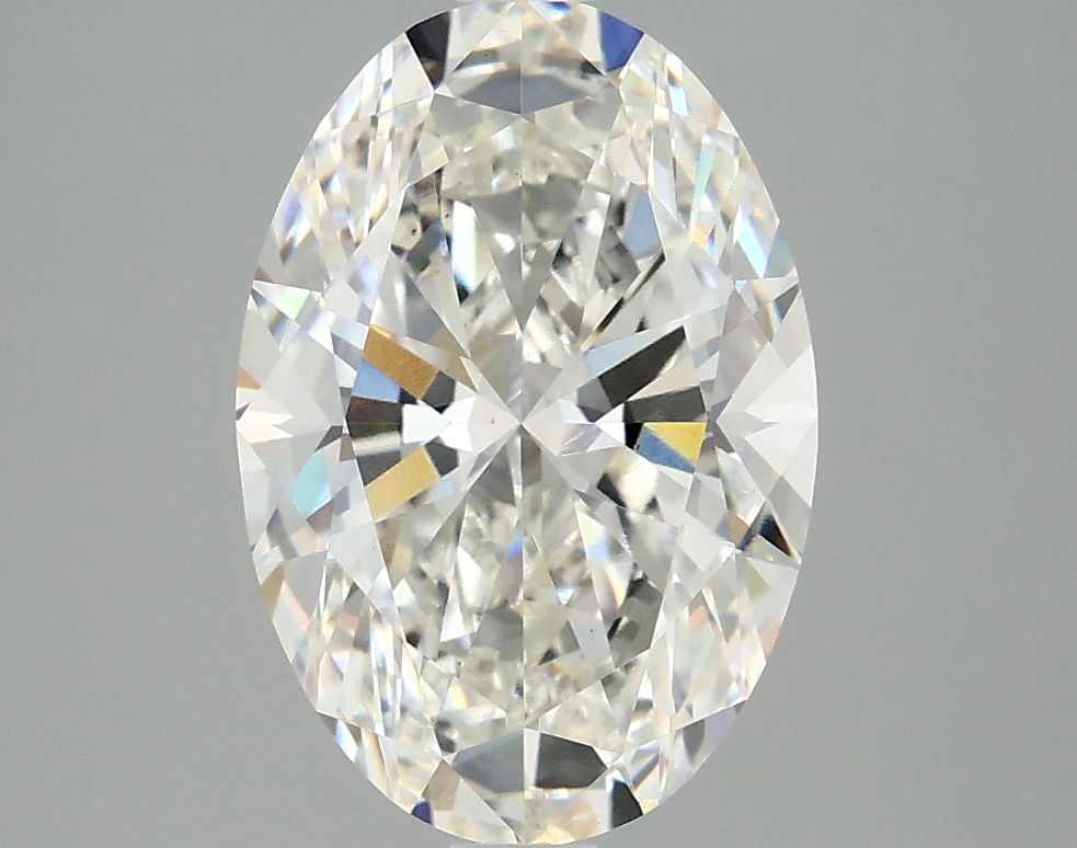2.93 ct. oval Lab Grown Diamond front image