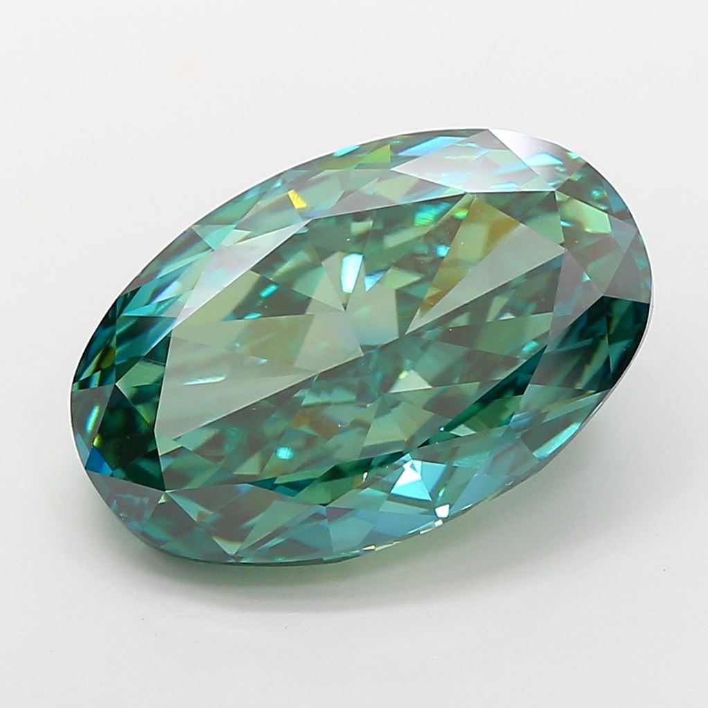 10.00 ct. oval Lab Grown Diamond front image