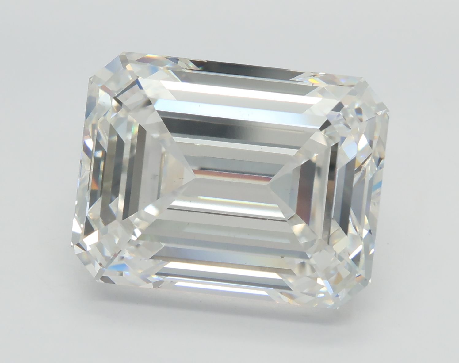 11.02 ct. emerald Lab Grown Diamond front image