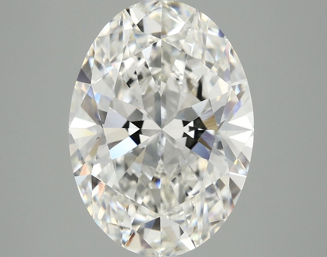 3.94 ct. oval Lab Grown Diamond front image