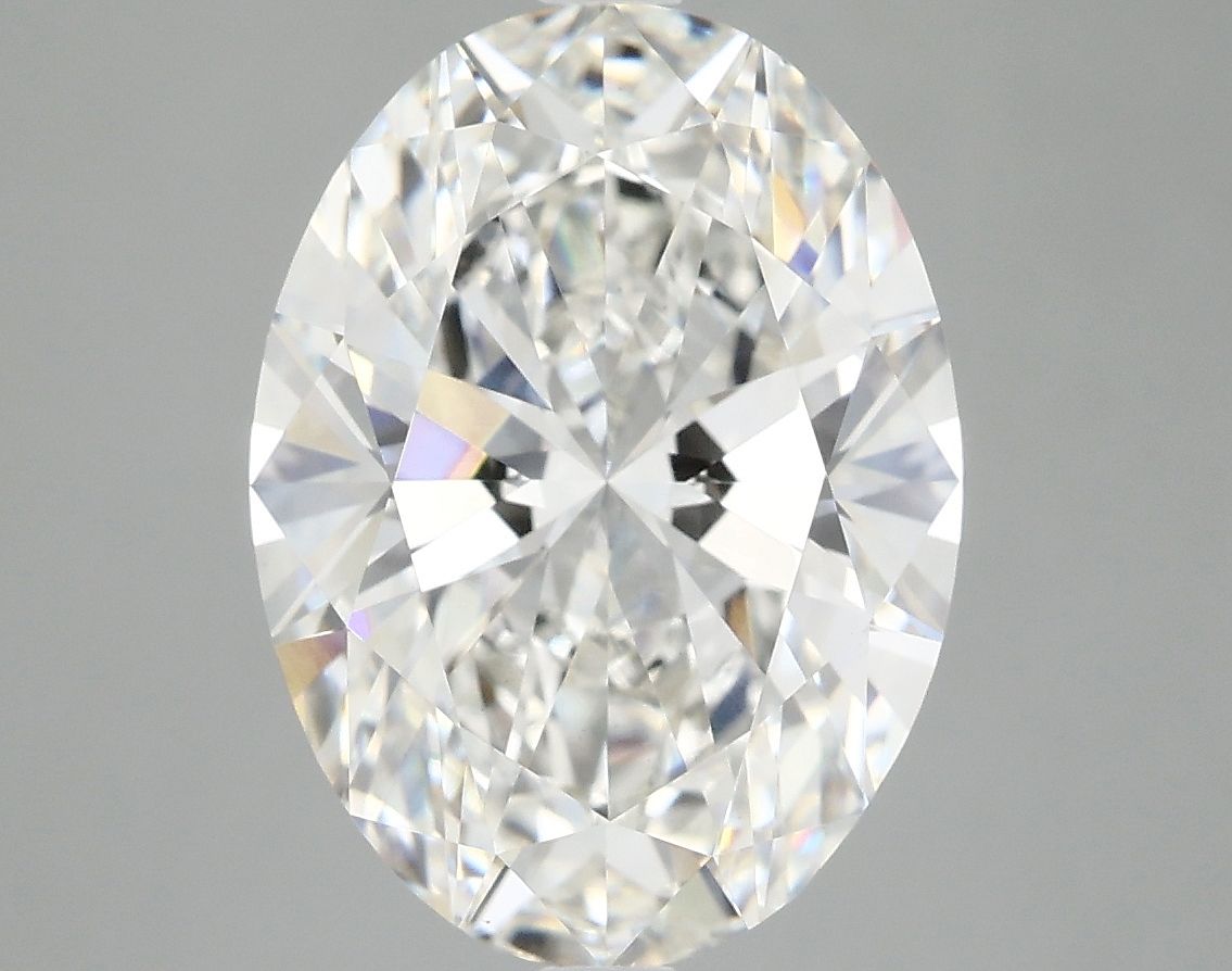 3.99 ct. oval Lab Grown Diamond front image