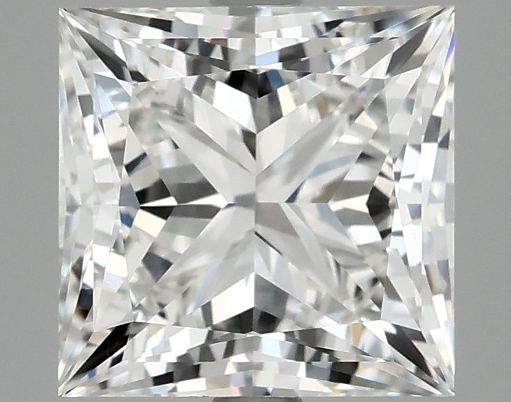 4.02 ct. princess Lab Grown Diamond front image