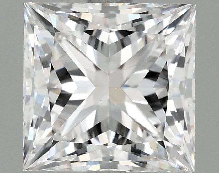 2.09 ct. princess Lab Grown Diamond front image