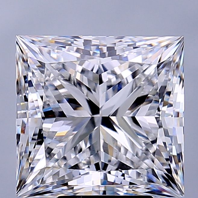 5.72 ct. princess Lab Grown Diamond front image