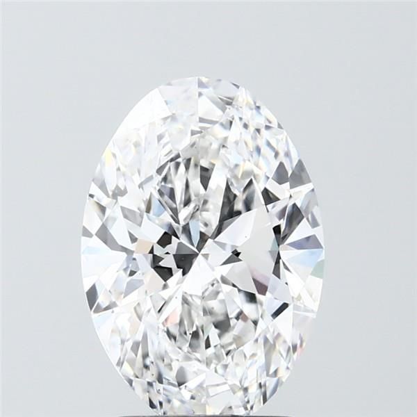 2.57 ct. oval Lab Grown Diamond front image