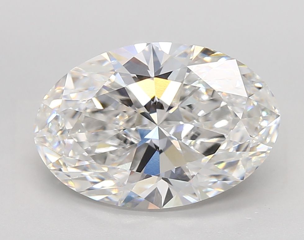 4.05 ct. oval Lab Grown Diamond front image