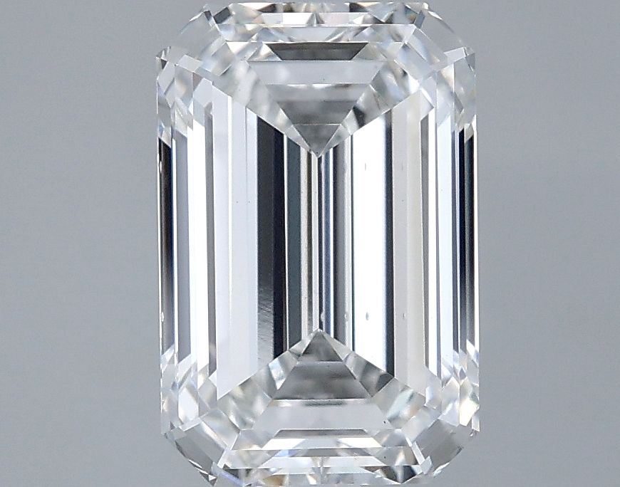 3.02 ct. emerald Lab Grown Diamond front image