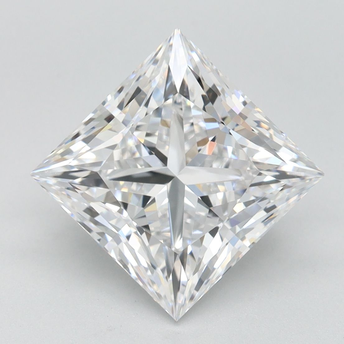 3.09 ct. princess Lab Grown Diamond front image