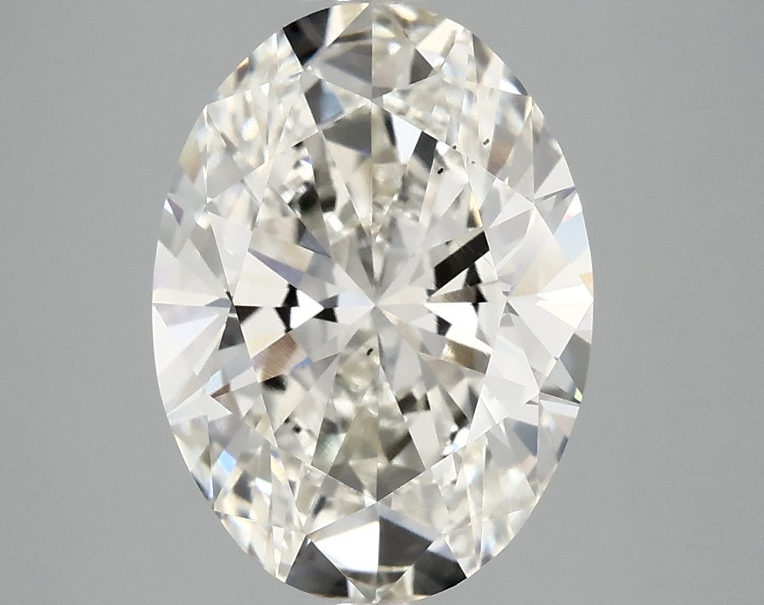 4.05 ct. oval Lab Grown Diamond front image