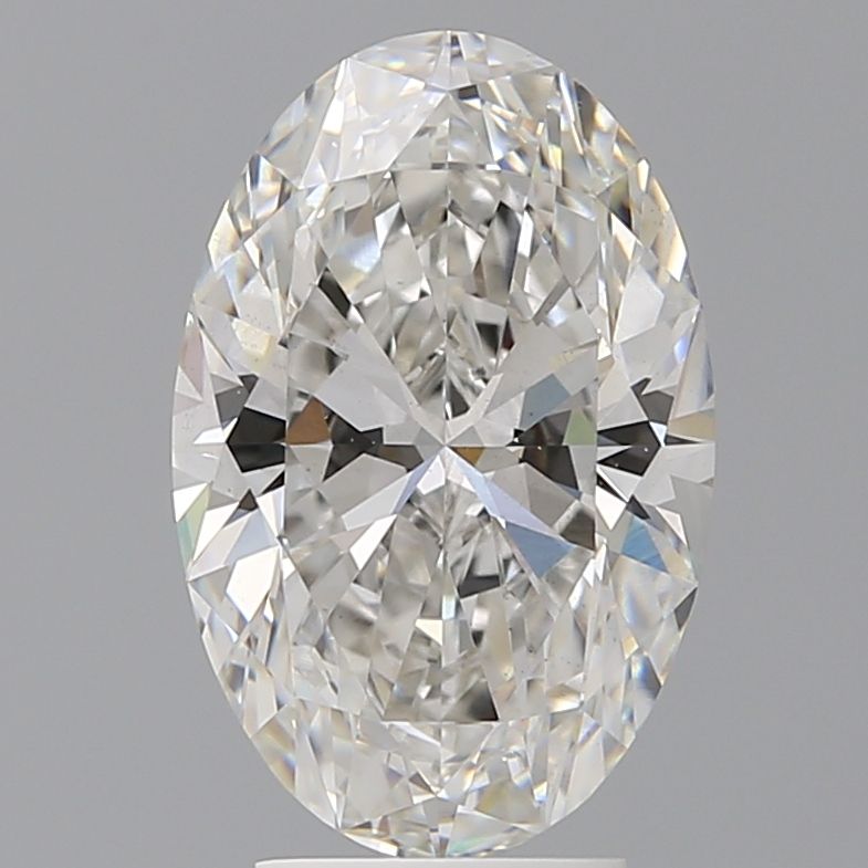 4.05 ct. oval Lab Grown Diamond front image