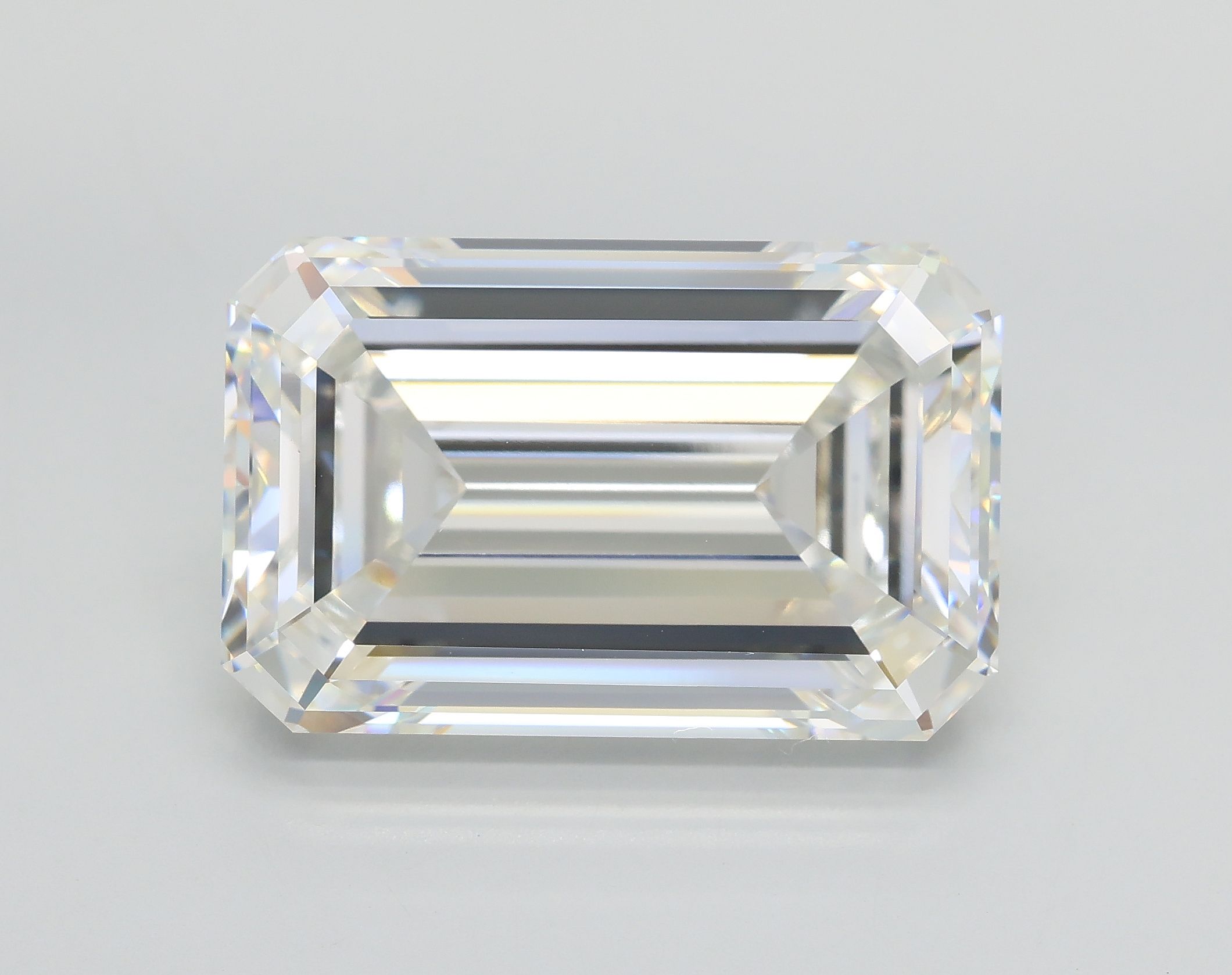 15.03 ct. emerald Lab Grown Diamond front image