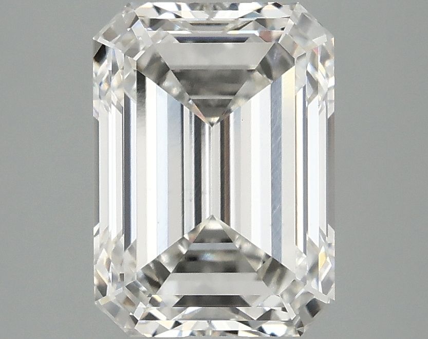 3.21 ct. emerald Lab Grown Diamond front image