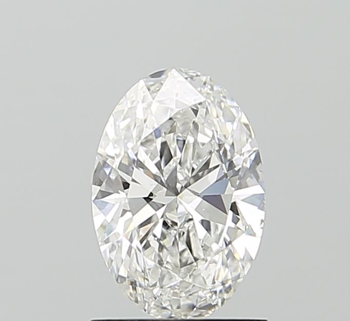 1.10 ct. oval Lab Grown Diamond front image