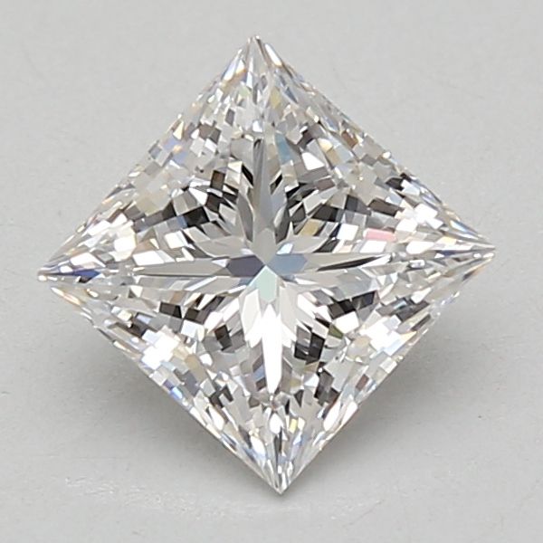 1.56 ct. princess Lab Grown Diamond front image