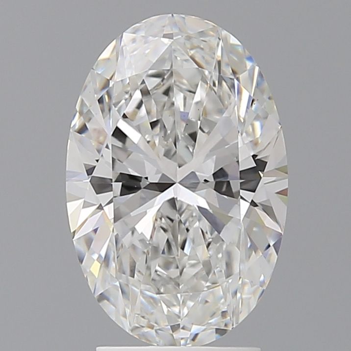 3.10 ct. oval Lab Grown Diamond front image