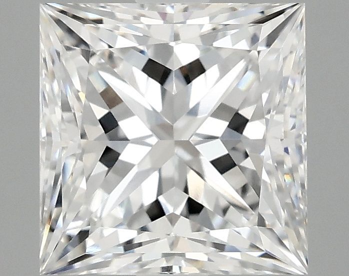 2.10 ct. princess Lab Grown Diamond front image