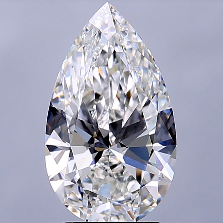 2.50 ct. pear Lab Grown Diamond front image