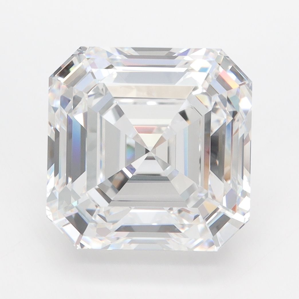 Diament LG asscher, 5.55 ct, D, VVS2