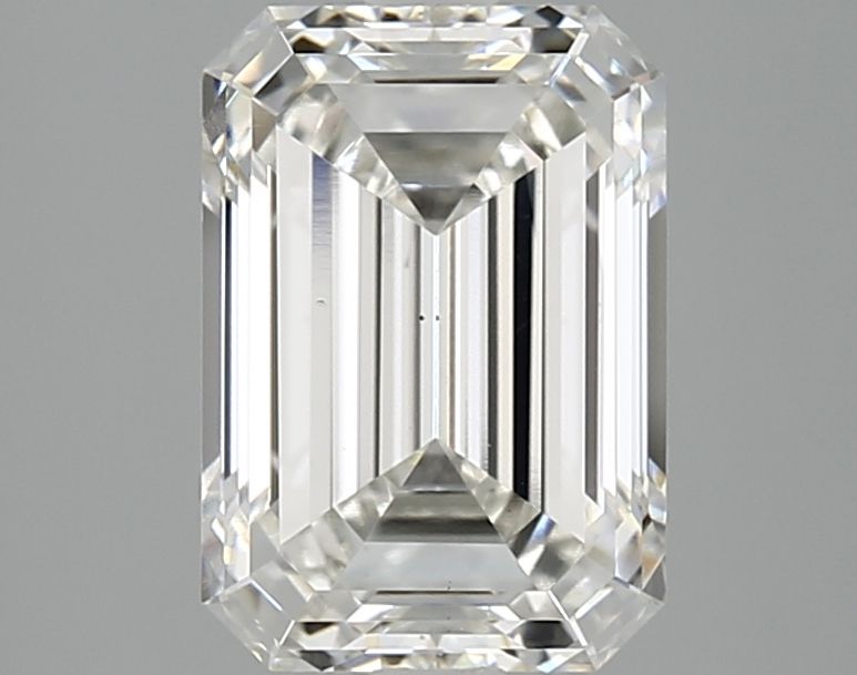 3.01 ct. emerald Lab Grown Diamond front image