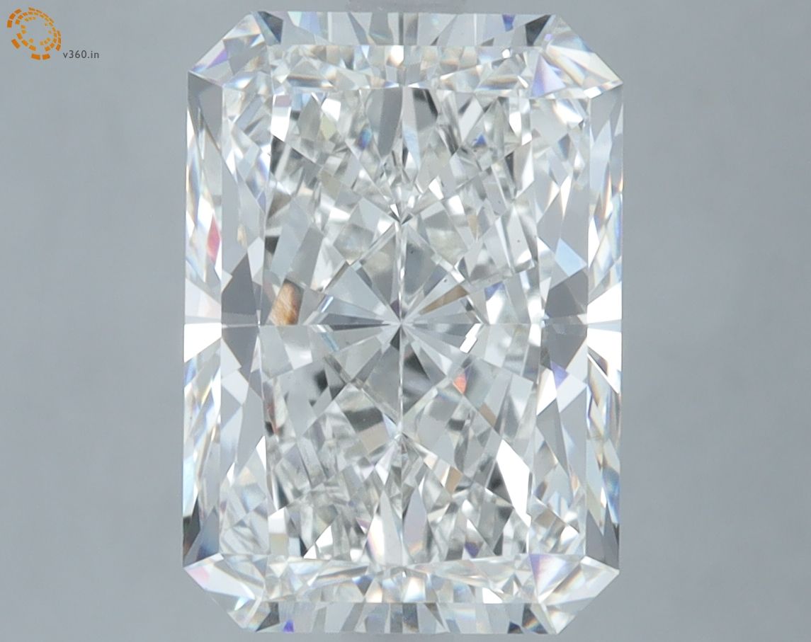 5.10 ct. radiant Lab Grown Diamond front image