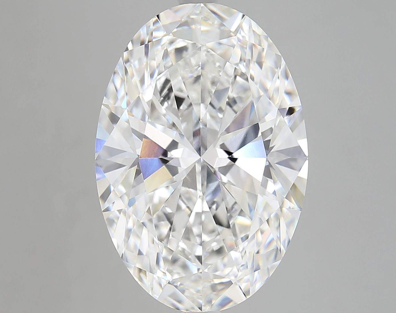 8.07 ct. oval Lab Grown Diamond front image