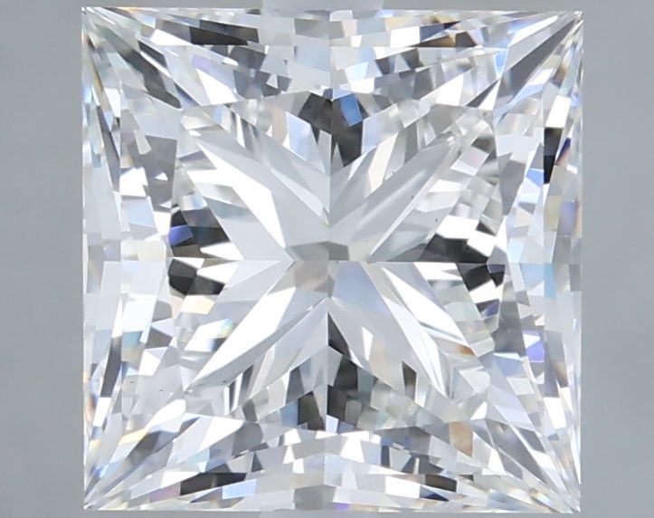 3.07 ct. princess Lab Grown Diamond front image