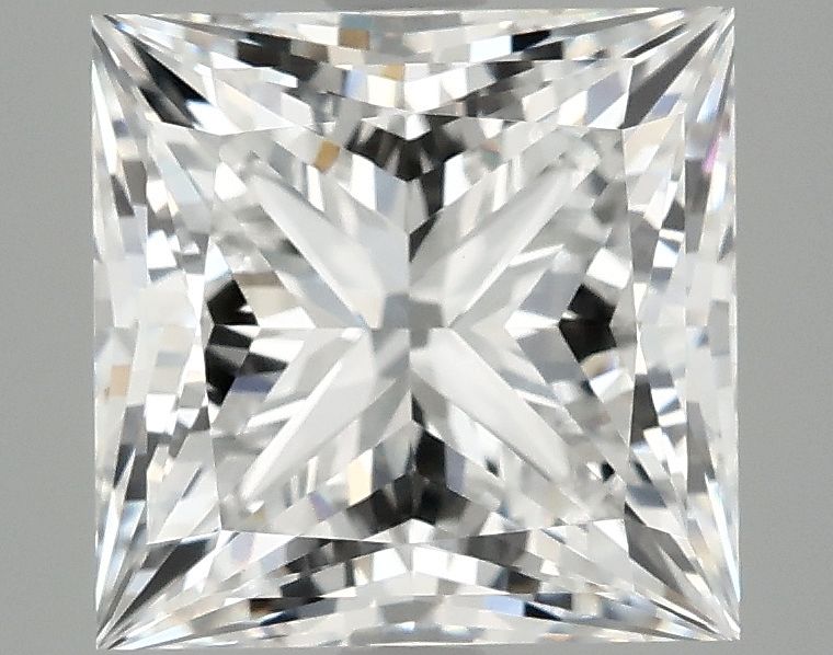 4.17 ct. princess Lab Grown Diamond front image