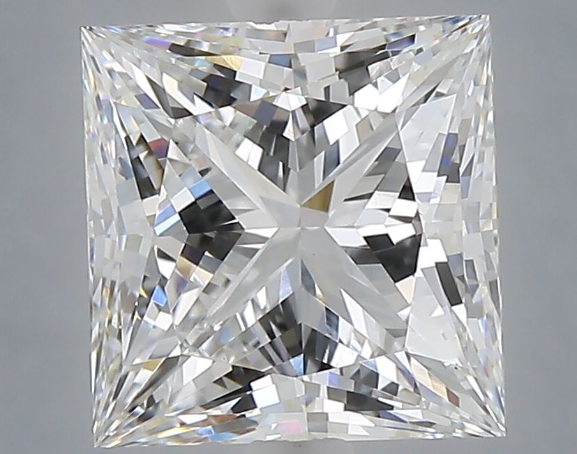4.08 ct. princess Lab Grown Diamond front image