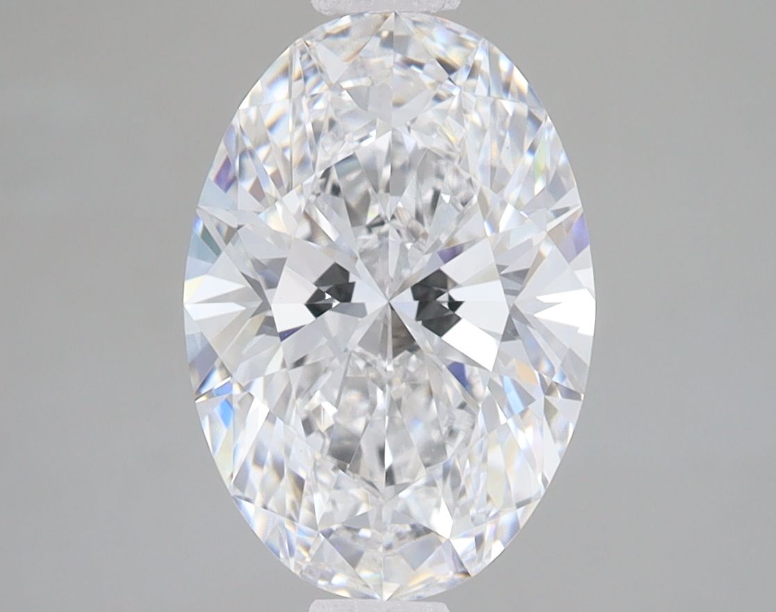 3.02 ct. oval Lab Grown Diamond front image