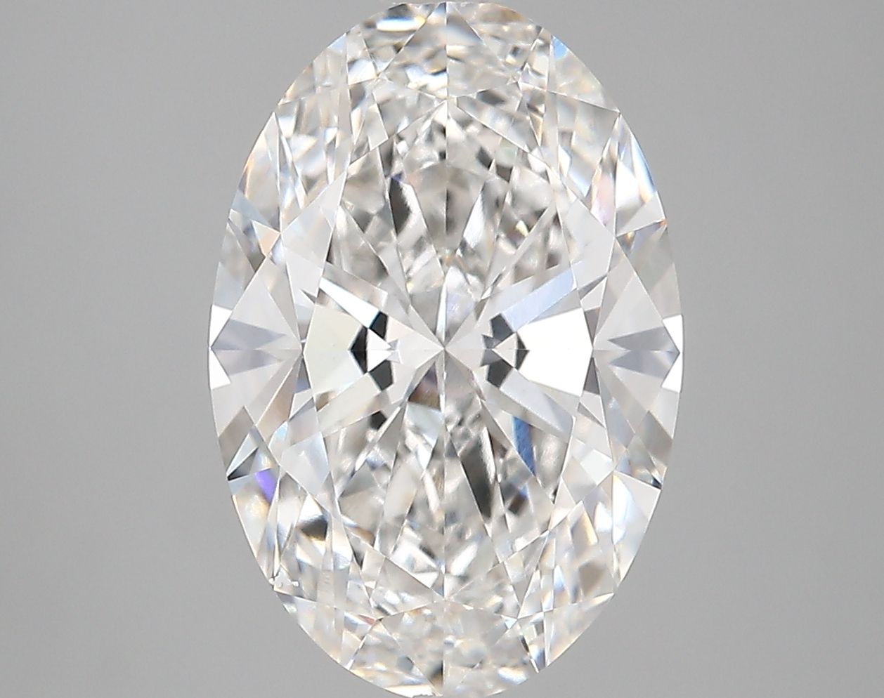 5.00 ct. oval Lab Grown Diamond front image