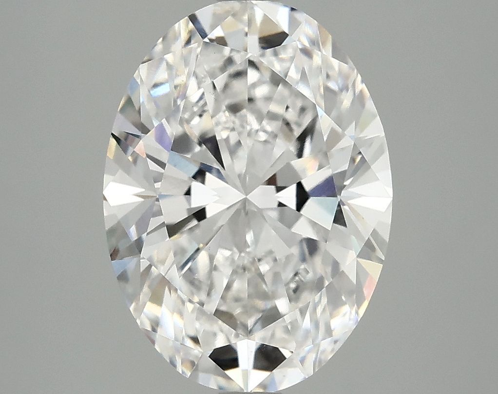 4.06 ct. oval Lab Grown Diamond front image