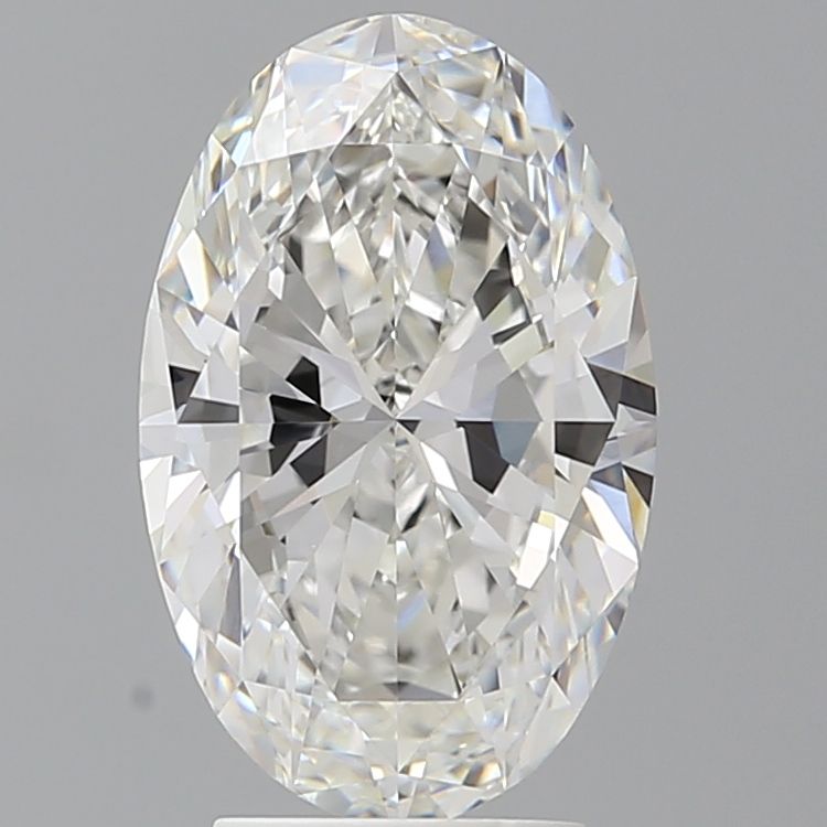 3.53 ct. oval Lab Grown Diamond front image