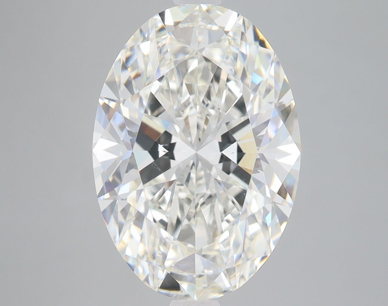 5.08 ct. oval Lab Grown Diamond front image