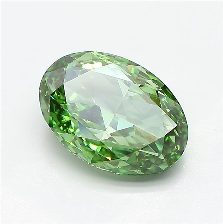 3.01 ct. oval Lab Grown Diamond front image