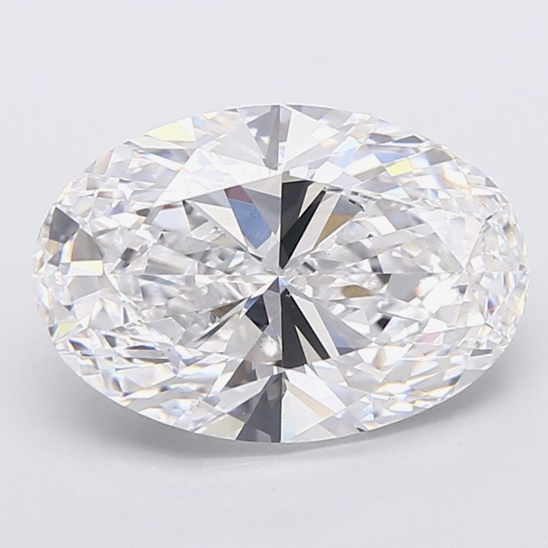 3.50 ct. oval Lab Grown Diamond front image