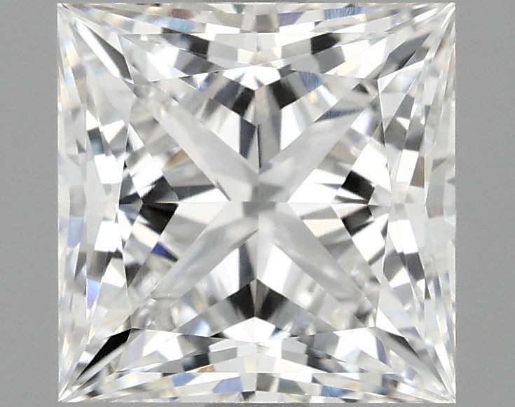 2.10 ct. princess Lab Grown Diamond front image