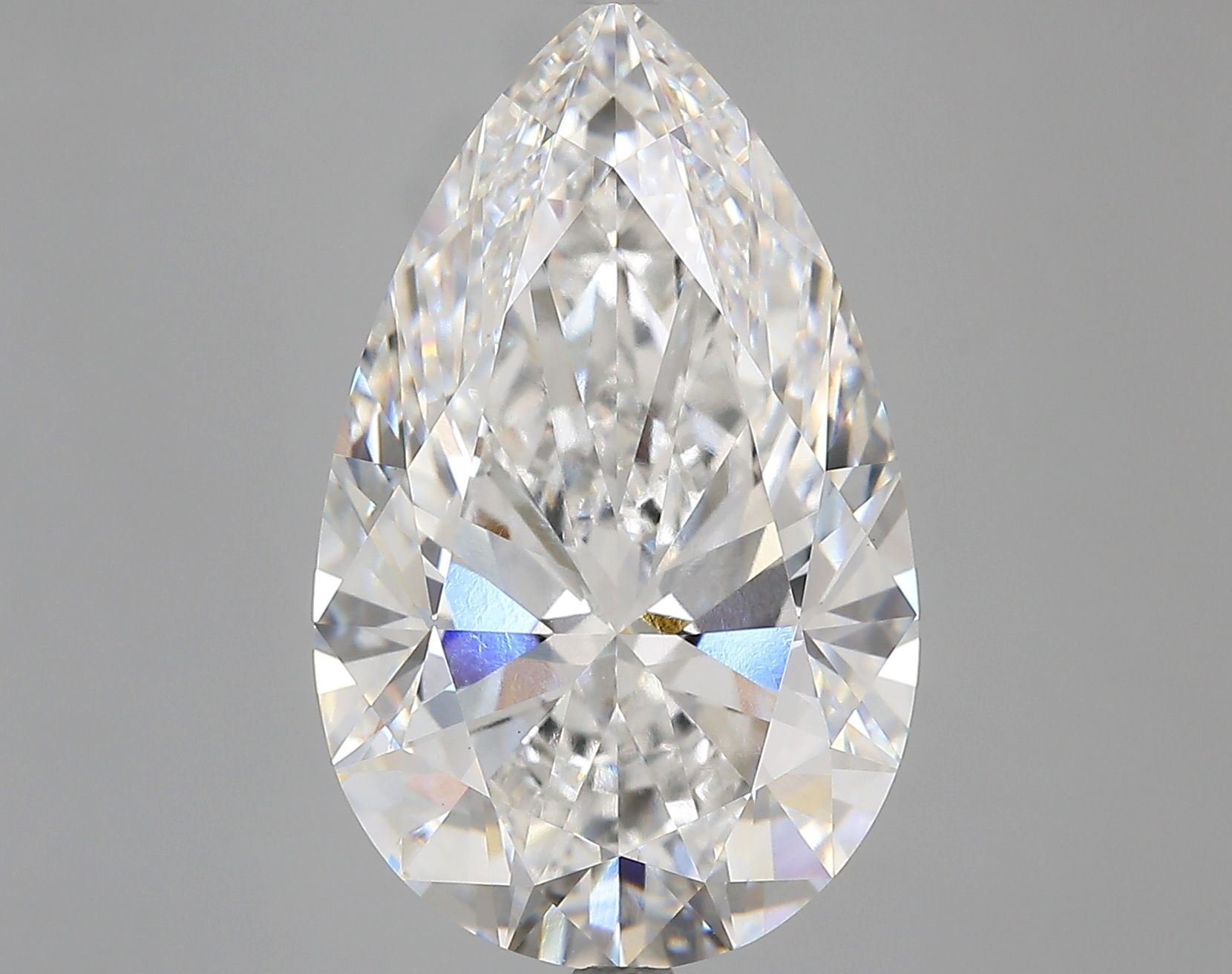 9.56 ct. pear Lab Grown Diamond front image