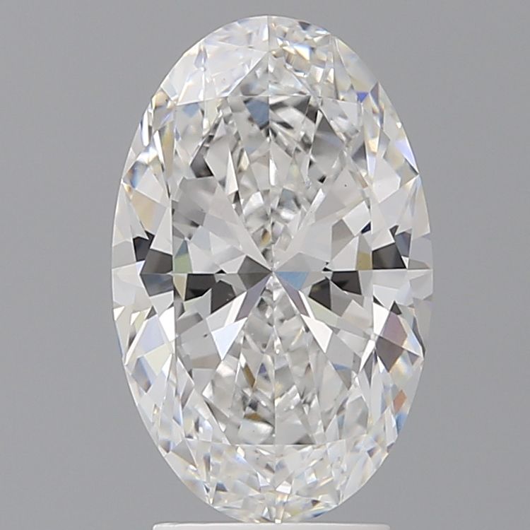 3.46 ct. oval Lab Grown Diamond front image