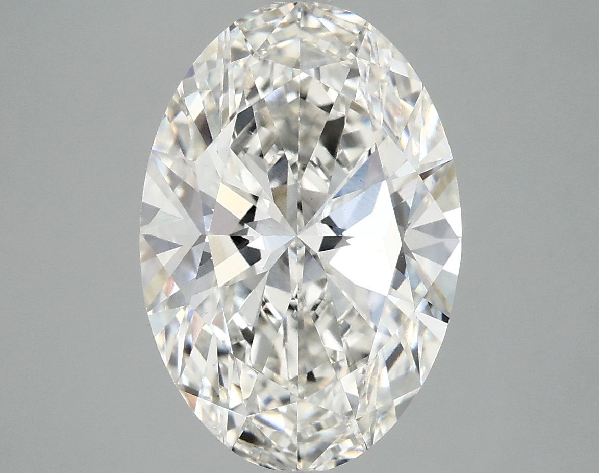 3.85 ct. oval Lab Grown Diamond front image