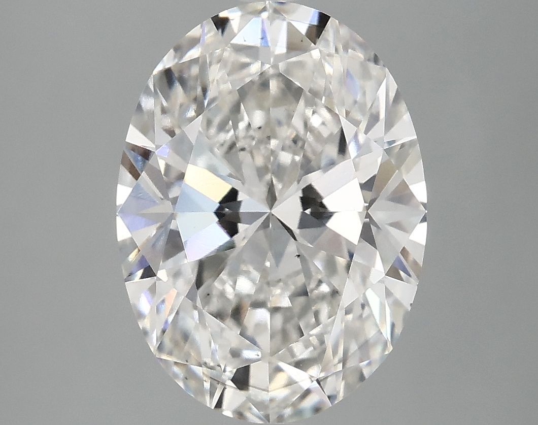 3.93 ct. oval Lab Grown Diamond front image