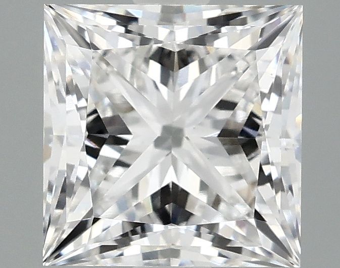 2.09 ct. princess Lab Grown Diamond front image