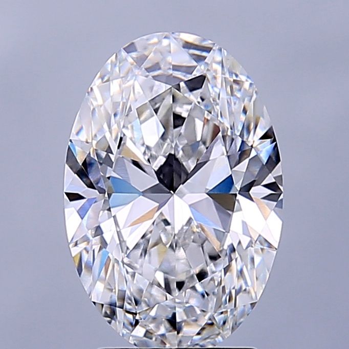 2.60 ct. oval Lab Grown Diamond front image