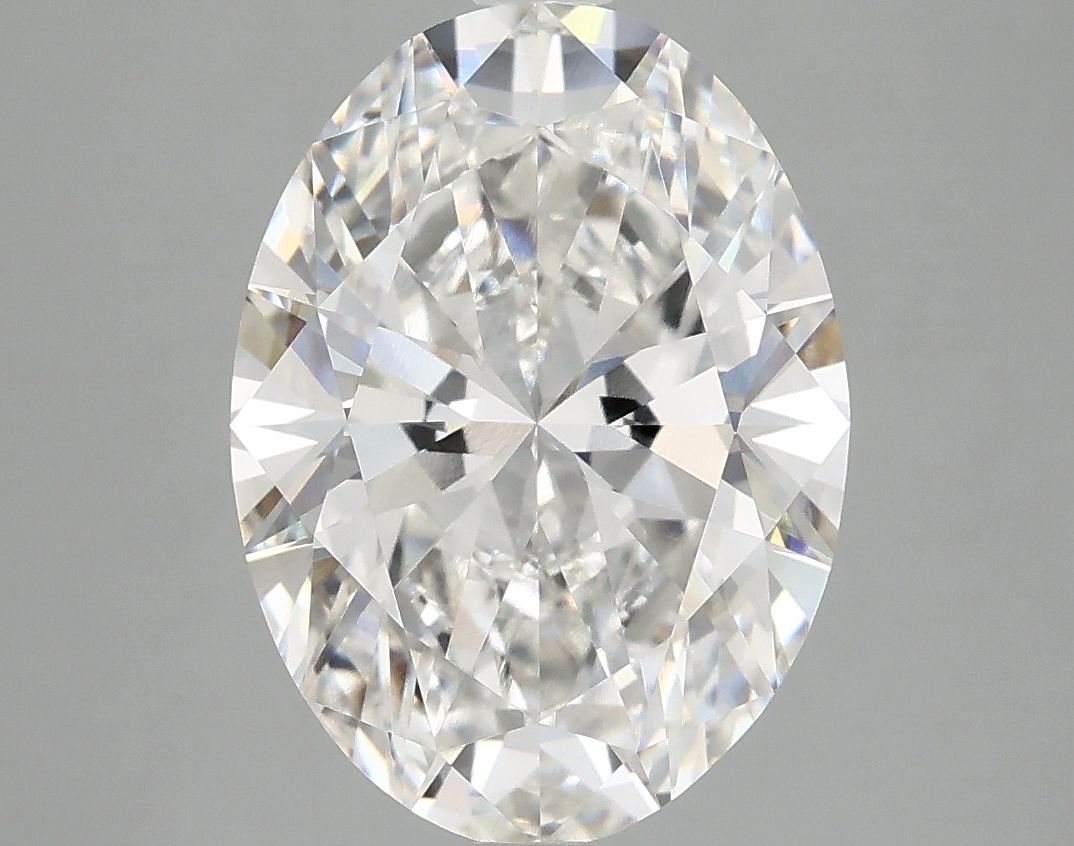 3.94 ct. oval Lab Grown Diamond front image
