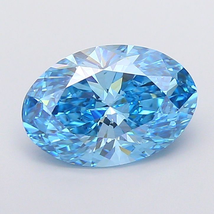 3.80 ct. oval Lab Grown Diamond front image