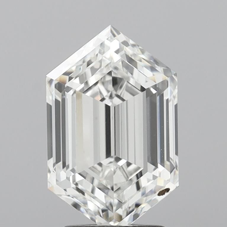 3.09 ct lab-grown Hexagonal Diamond