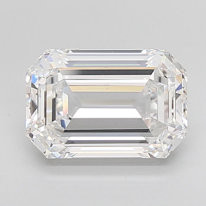 Diament LG szmaragdowy, 4.71 ct, D, IF